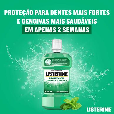 Listerine munnskyll for tenner og tannkjøtt, mintsmak, 500 ml