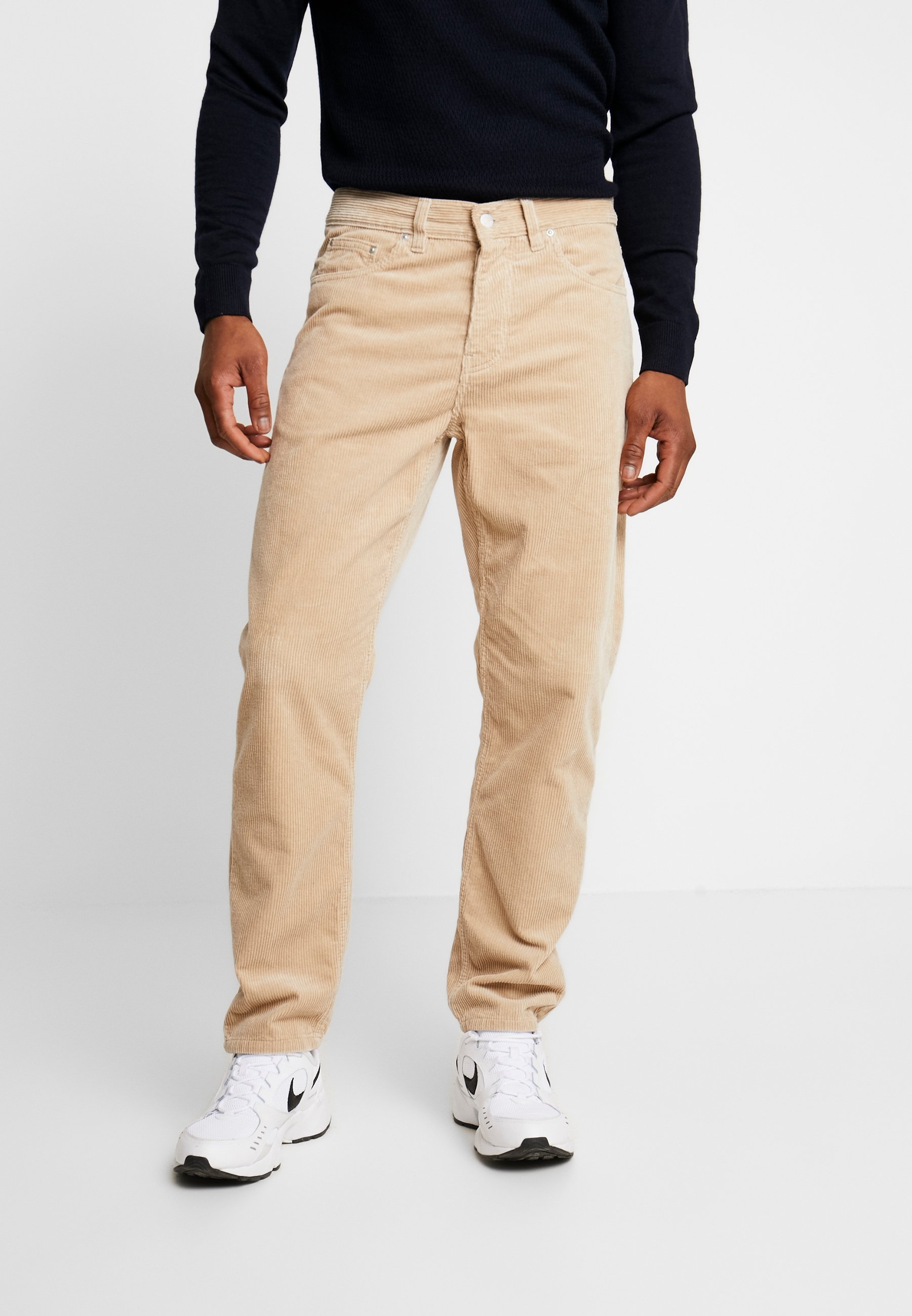 Carhartt WIP NEWEL PANT - Pantaloni - wall rinsed