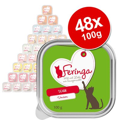 Feringa Classic -lihamenutarjottimet -säästöpakkaus 48 x 100 g