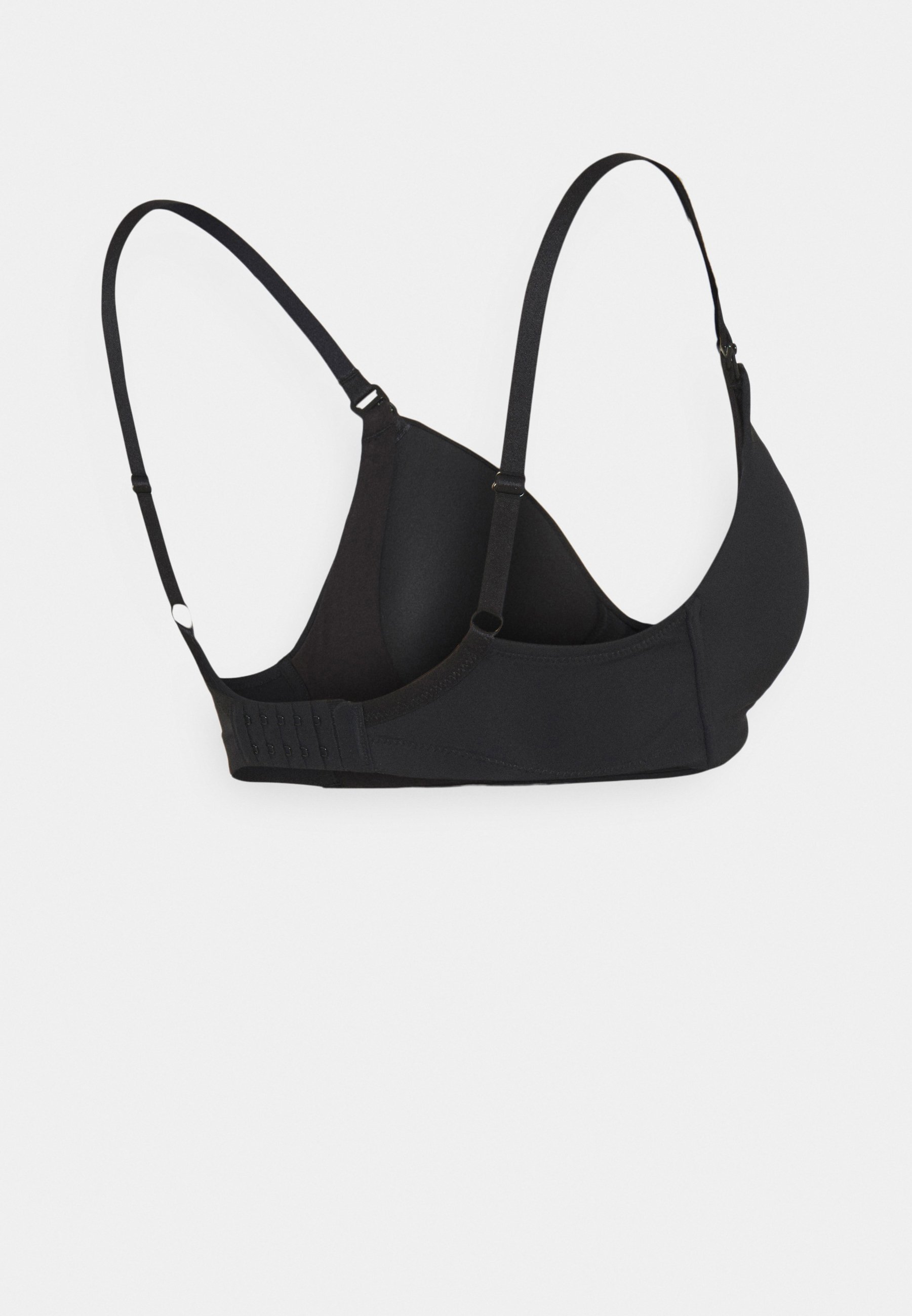 Lindex MATT SHINY NURSING BRA - T-shirt-bh - zwart