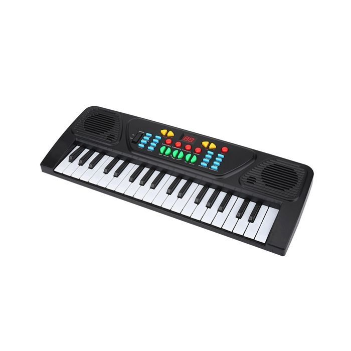 37 Touches Kids Piano Toy Electronic Clavier Instrument de Musique pour Enfants pour les Enfants avec Microphone Léger