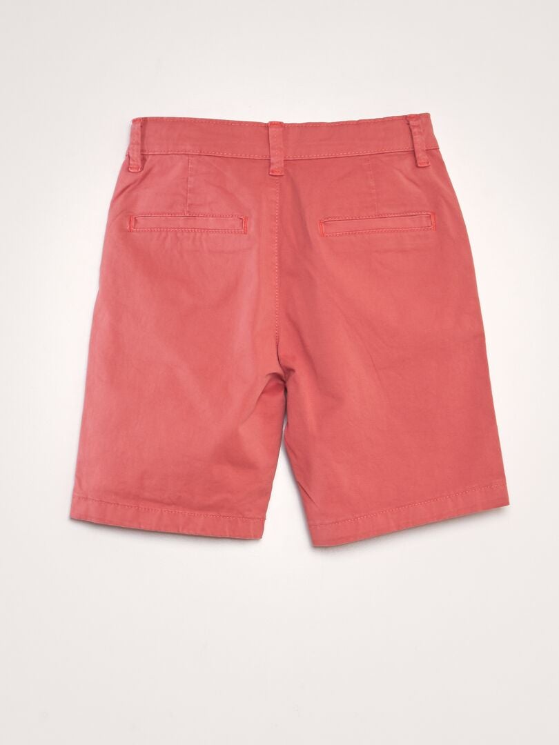 Pantalones cortos chinos - NARANJA