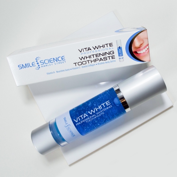 Smile Science Harley Street Vita-White fehérítő fogkrém