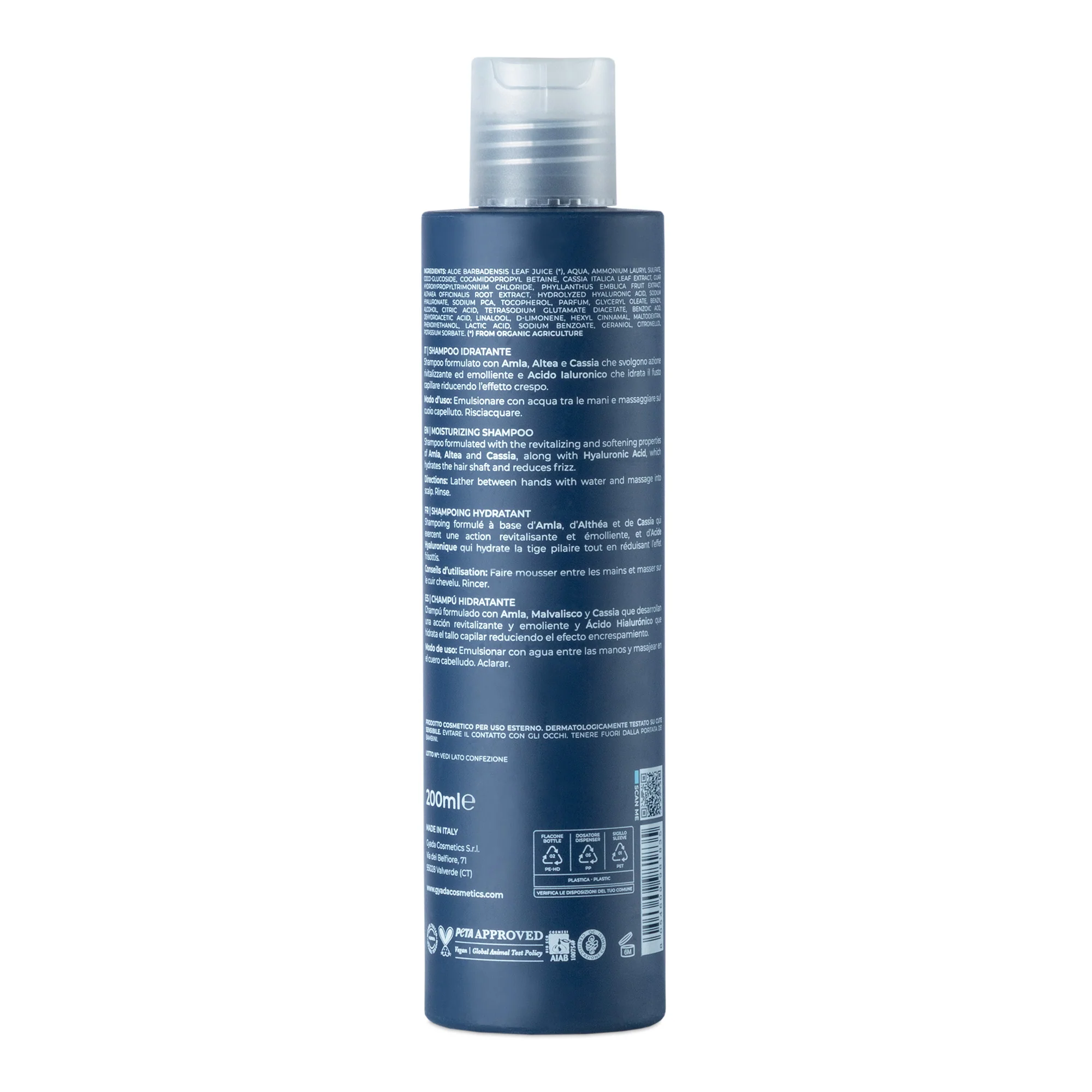 Hyalurvedic Shampoo Idratante - Shampoo Rivitalizzante