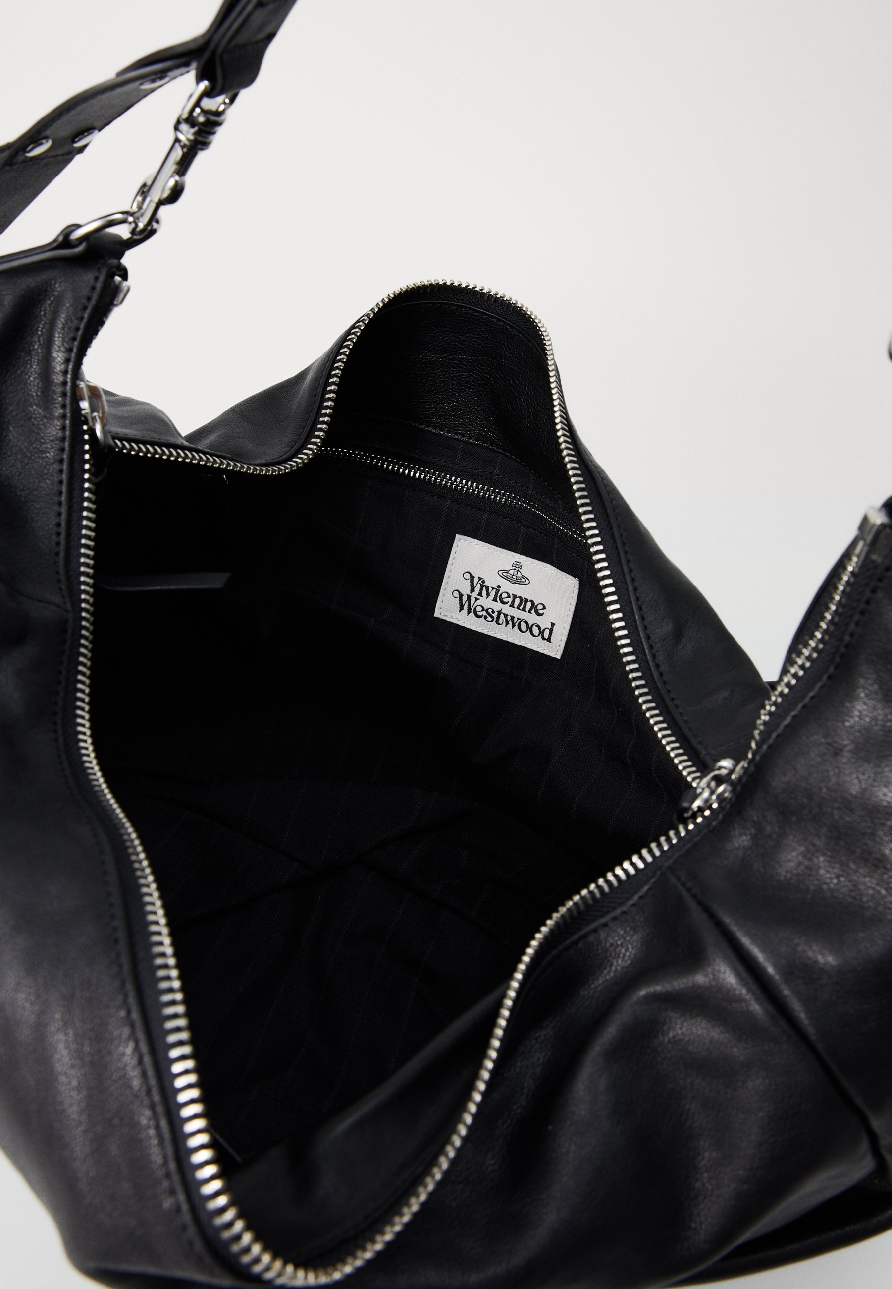 Sac à main Vivienne Westwood AGNES LARGE SHOU - noir