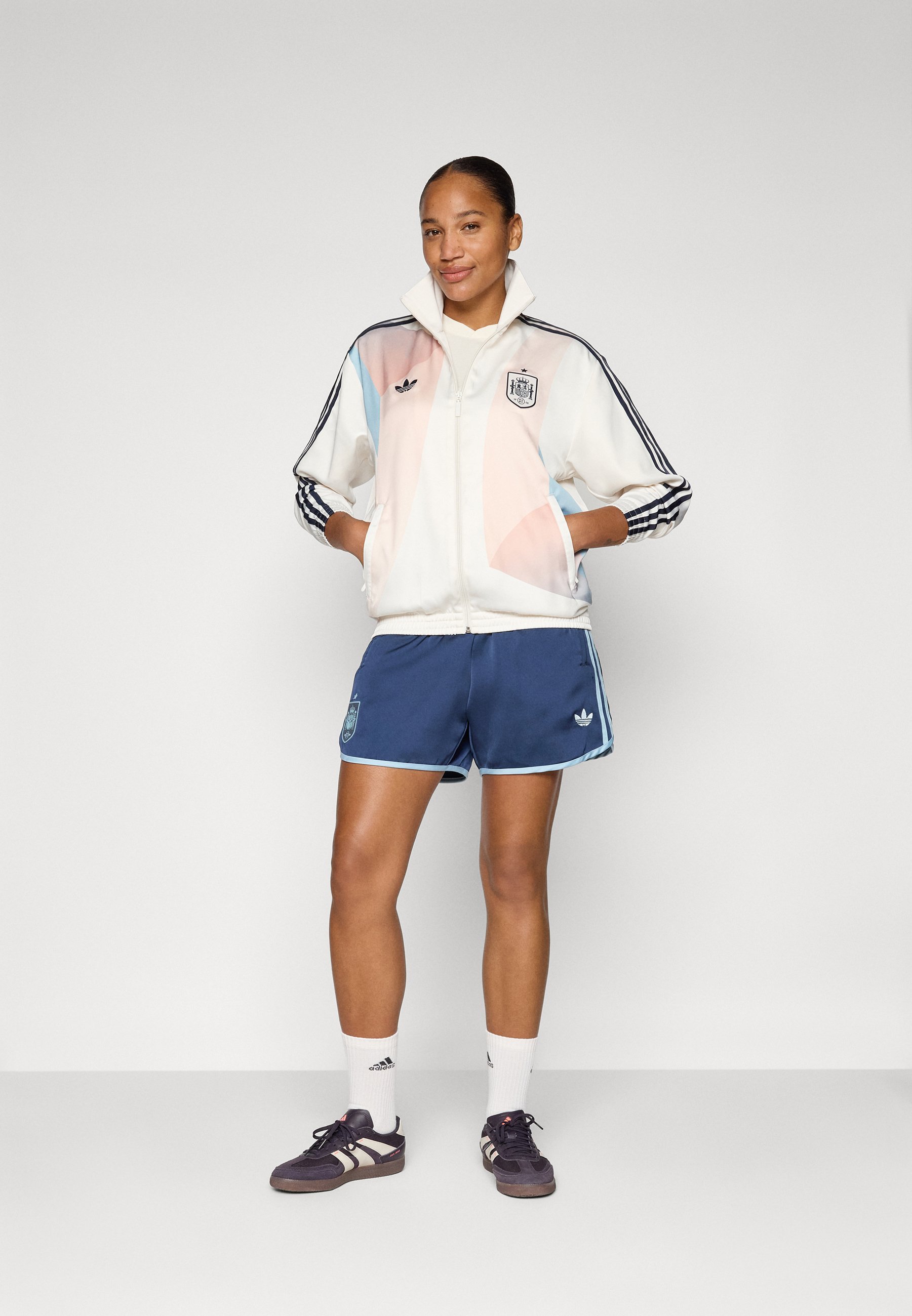 adidas Originals FEF SHORTS - Sportshorts - nachtblauw