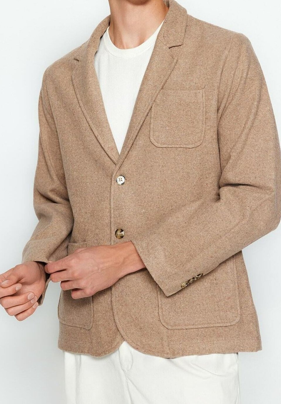Jaqueta Trendyol Blazer - bege