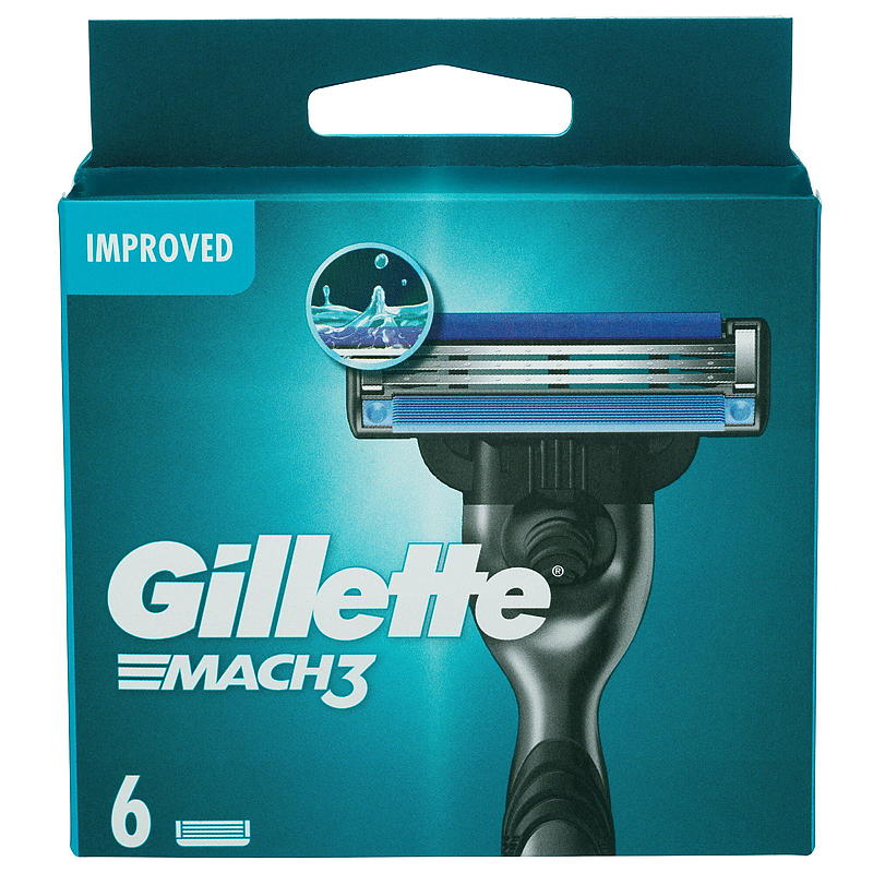 Gillette Gillette-blader 6-pakning Mach3