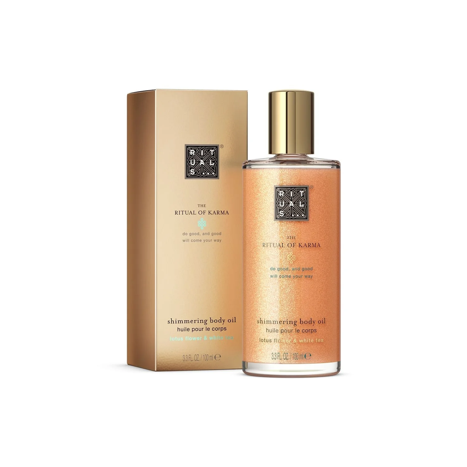The Ritual of Karma Shimmering Body Oil - Olio corpo illuminante