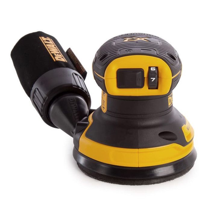 Ponceuse excentrique XR 18V 125 mm Brushless - DEWALT - sans batterie ni chargeur - coffret TSTAK - DCW210NT-XJ