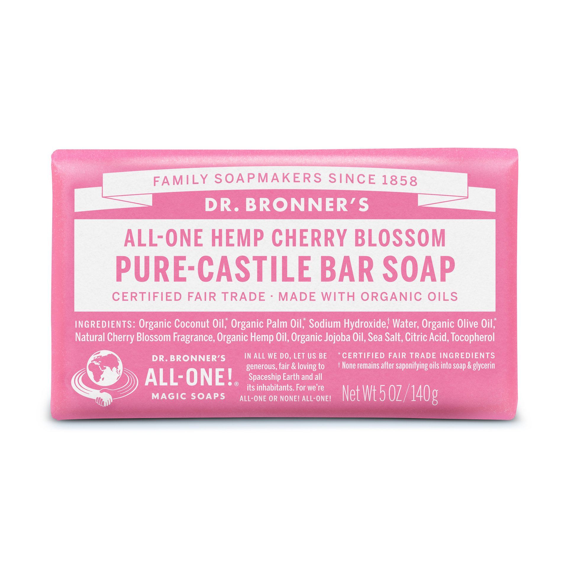 Săpun solid Cherry Blossom - Dr. Bronner's