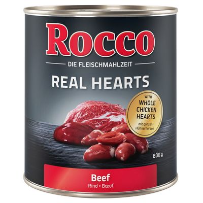 Rocco Real Hearts Sparpackung 24 x 800 g