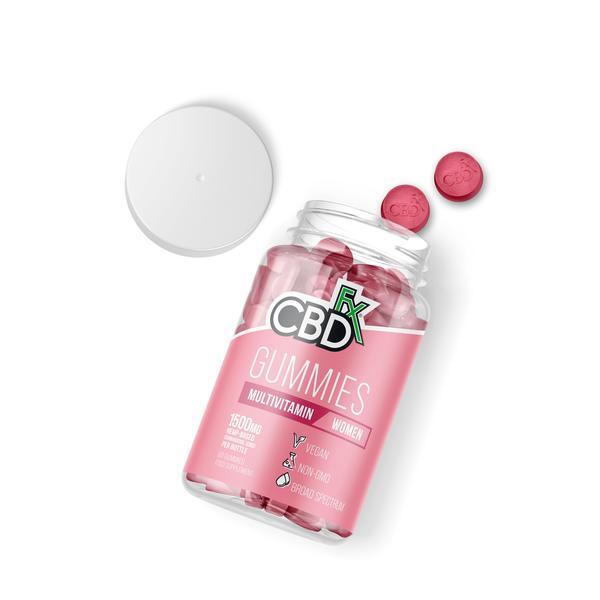 CBDfx Caramelle gommose multivitaminiche al CBD per donne, confezione da 60 pezzi, 1500 mg | Salute | Superdrug