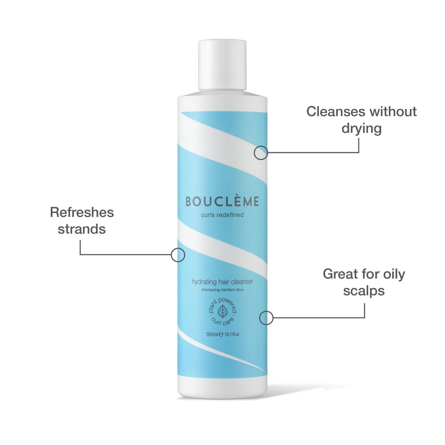 Bouclème Haarshampoo Feuchtigkeitsspendendes Haarshampoo - 100 ml