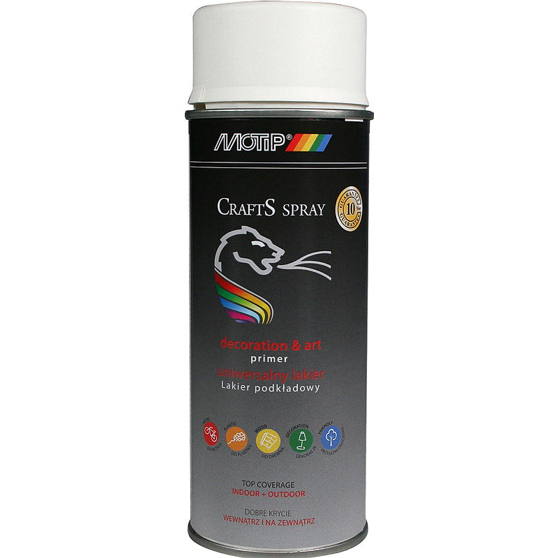 Spraymaling 400ml Grunder hvid