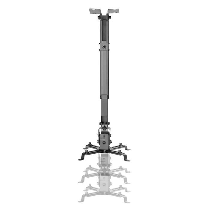 Soporte universal para proyector Toboli de 20 kg para techo/pared, brazo giratorio de 43-65 cm, soporte para pantalla de proyector.
