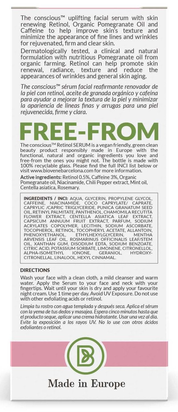 Serum protiv bora s 0,5% retinola i 3% kofeina Kreme protiv bora i starenja