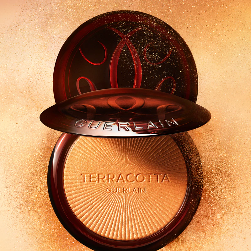 Pó bronzeador iluminador Terracotta Luminizer da GUERLAIN