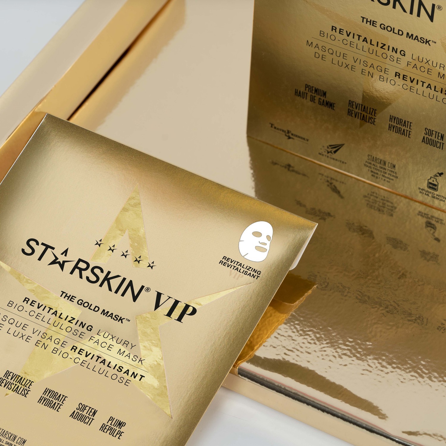 STARSKIN® VIP maska za lice Zlatna maska 3+1 pakiranje -