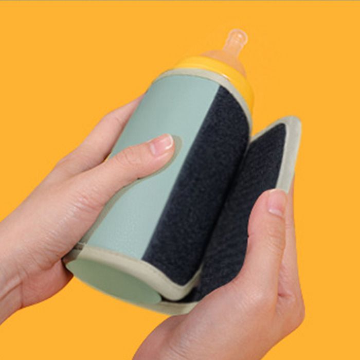Chauffe-biberon USB avec écran LCD, température réglable, chauffage précis, étanche, Portable, chauffe-lait, vert -SALALIS
