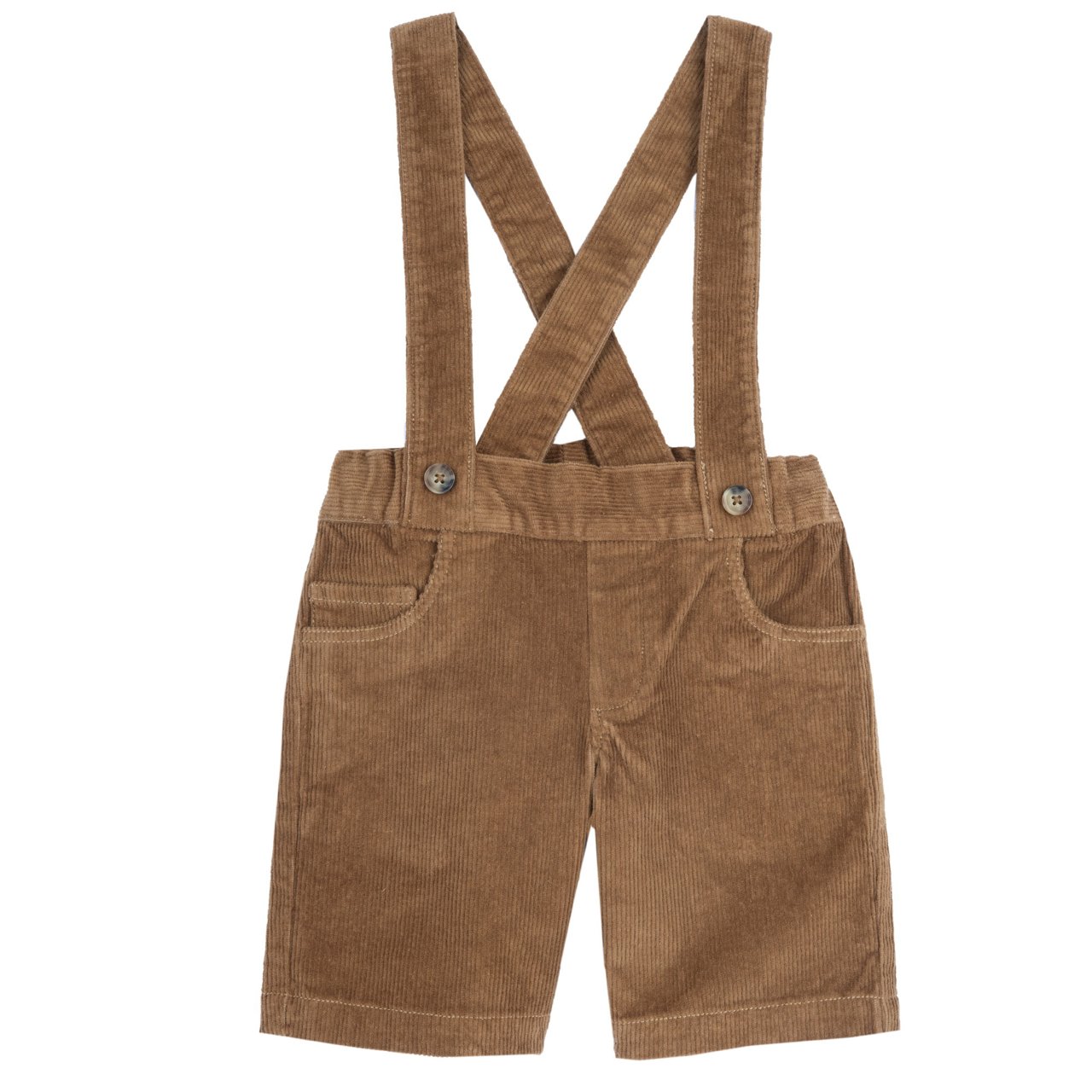 Shorts mit Hosenträgern