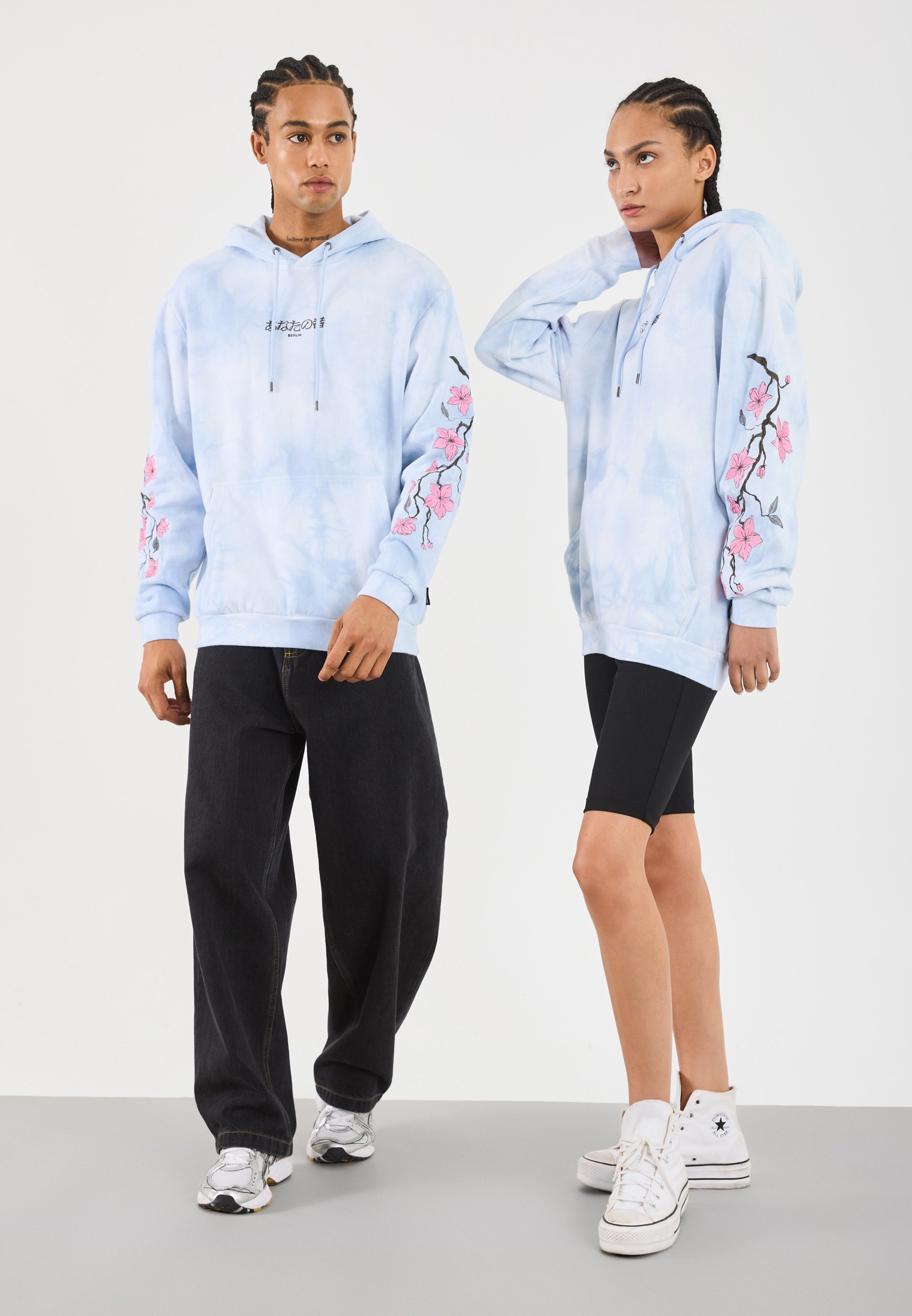 YOURTURN UNISEX - Hoodie - blauw