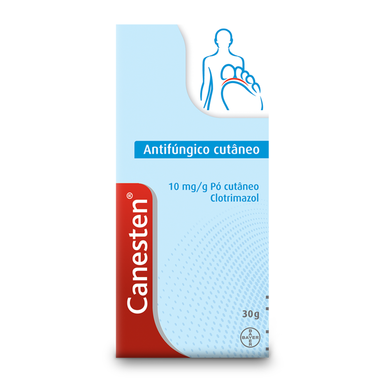 Canesten soppdrepende hudpulver 30 g