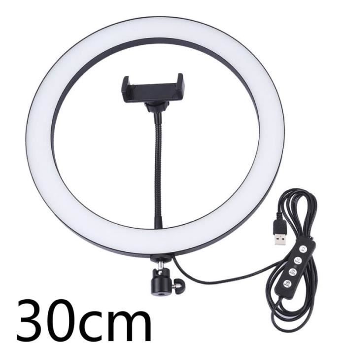 SLR Accessories, For YouTube LED Ring Light Dimmable Lamp Photography Camera Studio Photo Video Ring - 30cm Type
