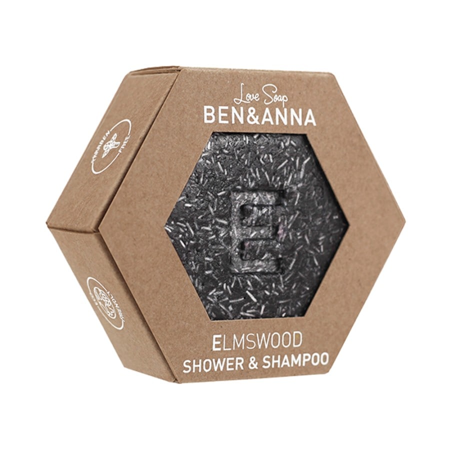 Ben & Anna Haar- en Lichaamswasgel Love Soap Douche- en Shampoo Elmswood - 60 g