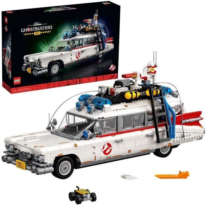LEGO® Icons 10274 ECTO-1 Ghostbusters, Set di costruzioni, LEGO Cadillac, Auto dell'aldilà dei Ghostbusters, Film: The Legacy, per adulti