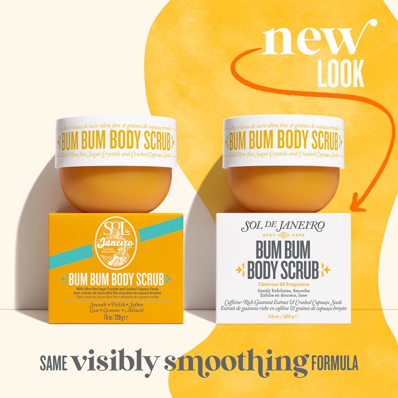Sol de Janeiro Bum Bum Body Scrub cukura ķermeņa skrubis