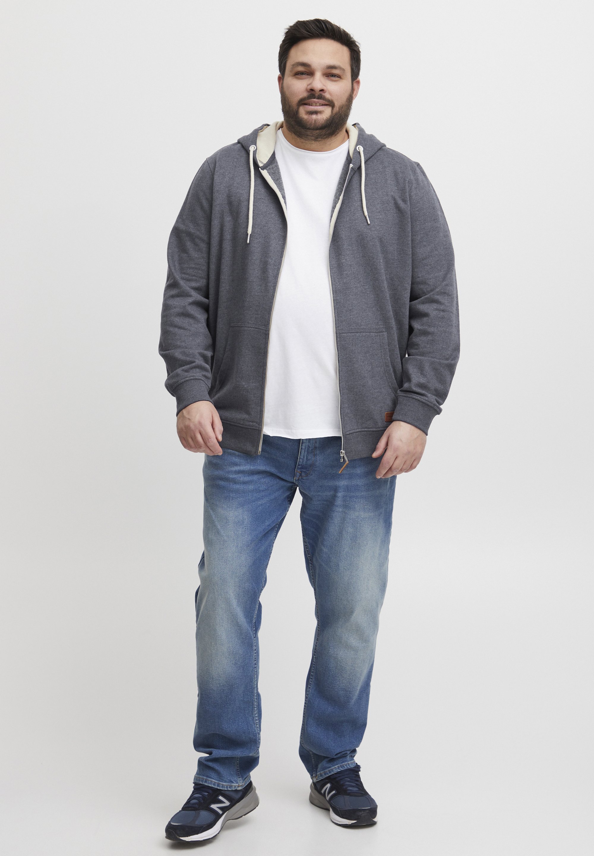 Blend BHBHulker - Sweatshirt mit Reißverschluss - elegantes Blau