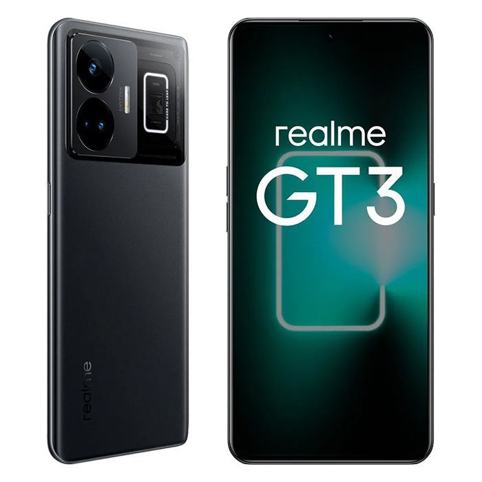 Realme NEO 5/GT3 240W SuperCharge – 256 GB – 12 GB RAM – Schwarz – Generalüberholt – Hervorragender Zustand