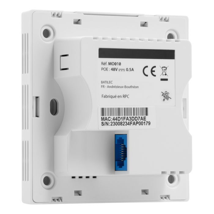 BATI PACK WIFI POE – Kit di rete completo con 2 ripetitori WiFi cablati + switch PoE