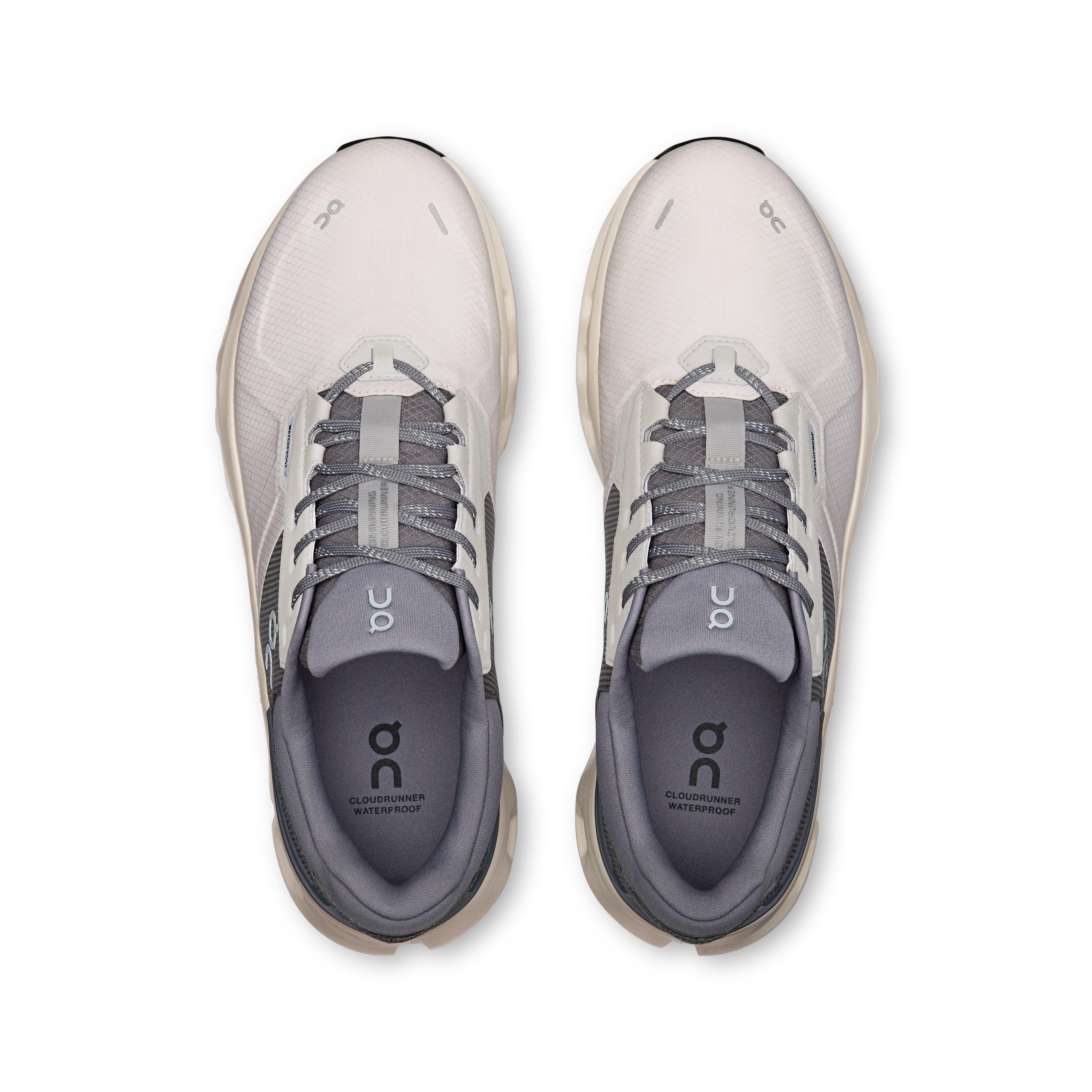 On Chaussures imperméables Cloudrunner 2 pour homme, couleur loup | Poussière