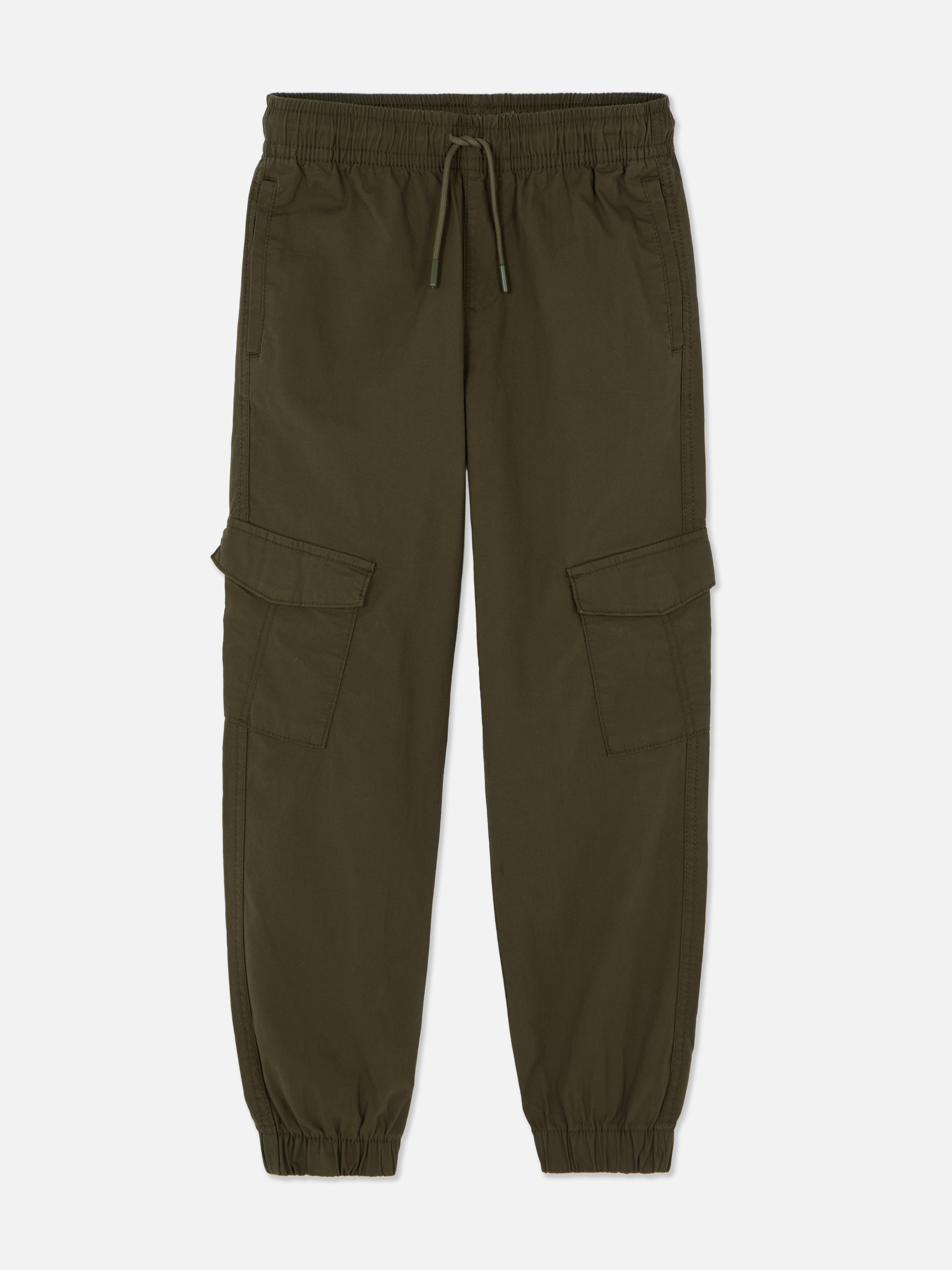 Cargobroek voor jongens Deze coole cargobroek is een must-have voor beginnende fashionista's
