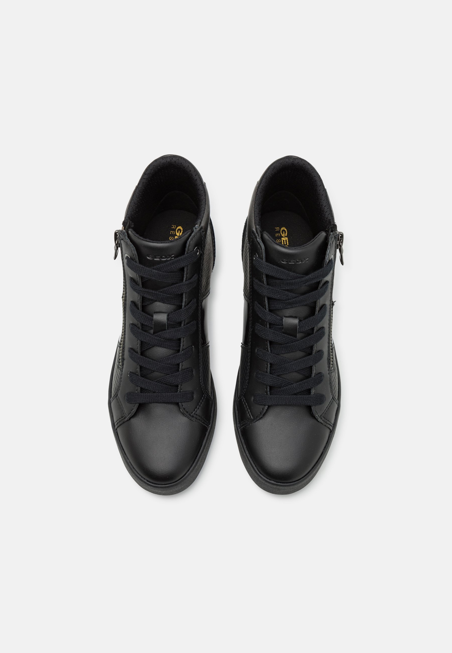Geox BLOMIEE - Hoge sneakers - zwart