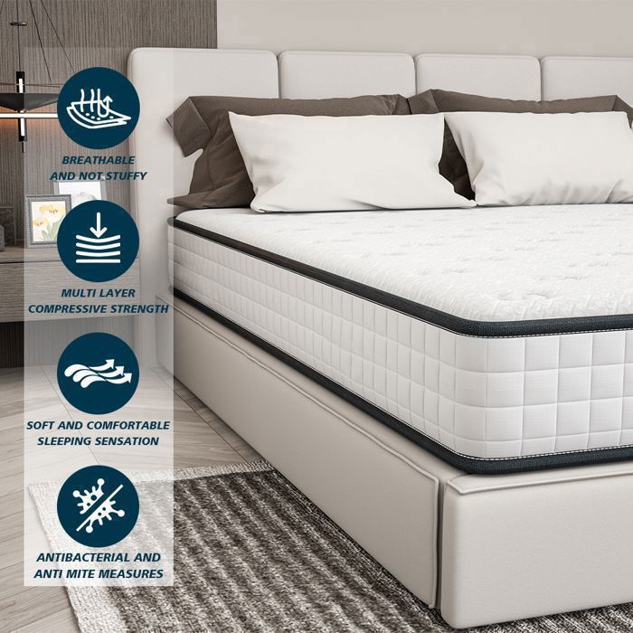 Mattress - MOCOERL - MOCOERL - 90x200 cm - Gel memory foam - 22 cm thick