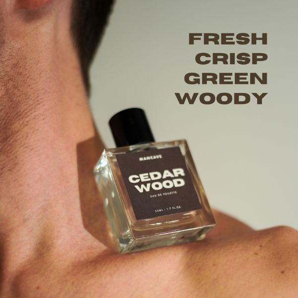 ManCave Cederhout Eau De Toilette voor Mannen, 50ml | Geur | Supermedicijn