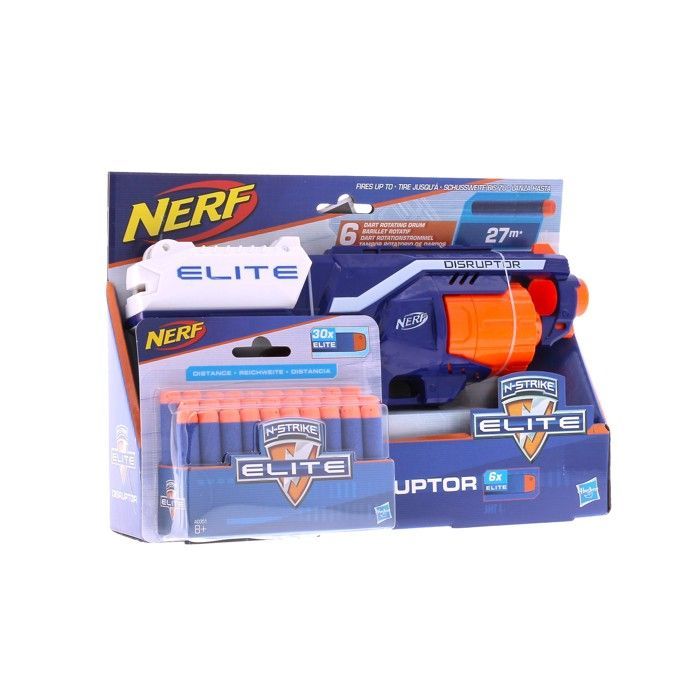 Nerf – Nerf Elite Disruptor Gun + Nerf Nachfüllpackung