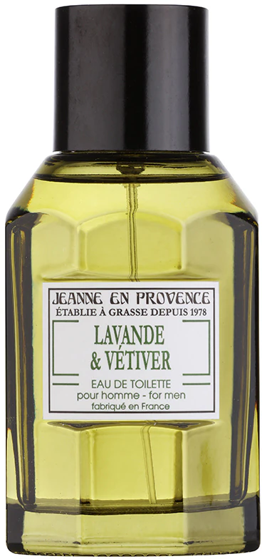 Jeanne en Provence Lavande & Vétiver Eau de Toilette para homens