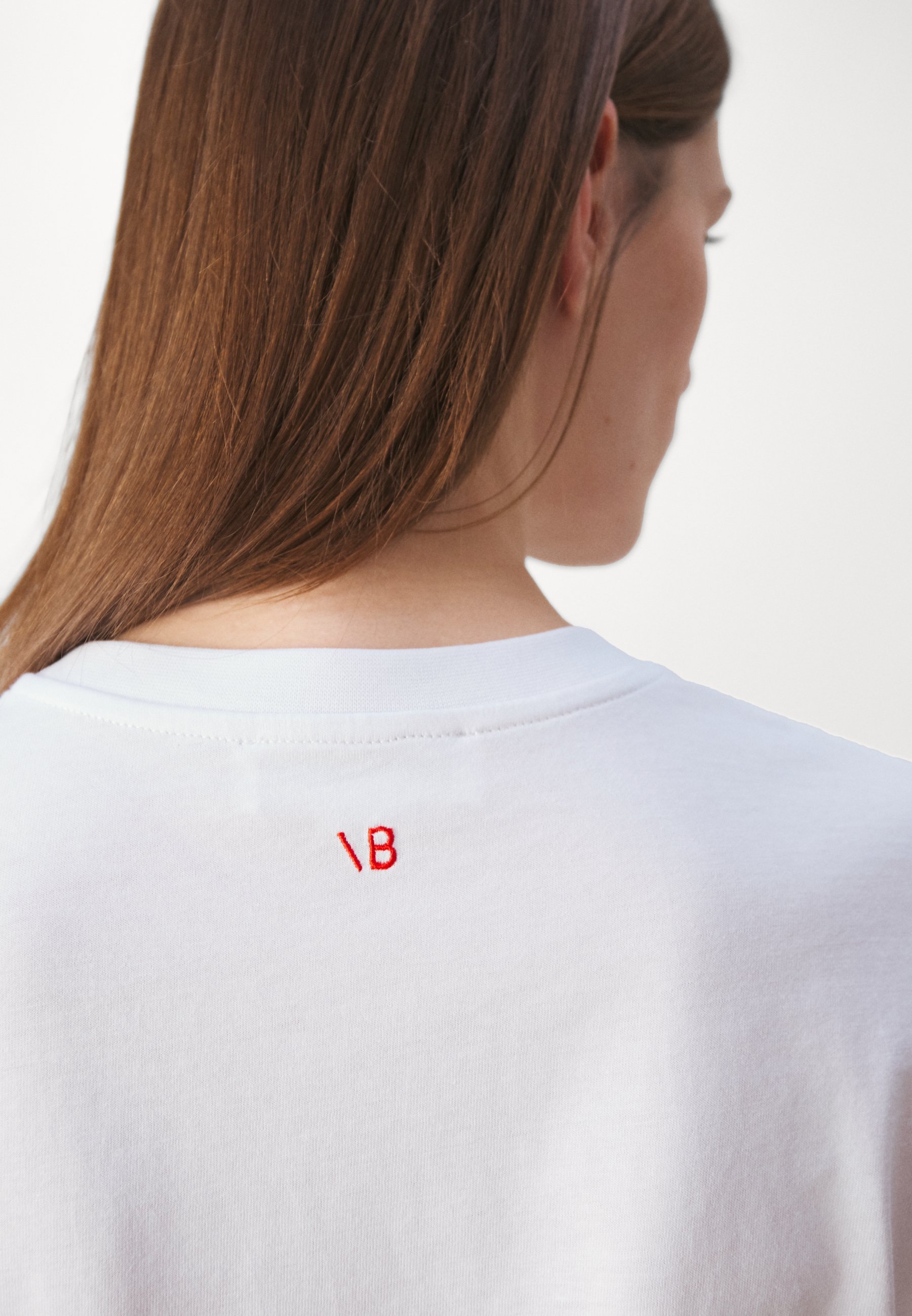 T-shirt à slogan Victoria Beckham - Imprimé - Blanc