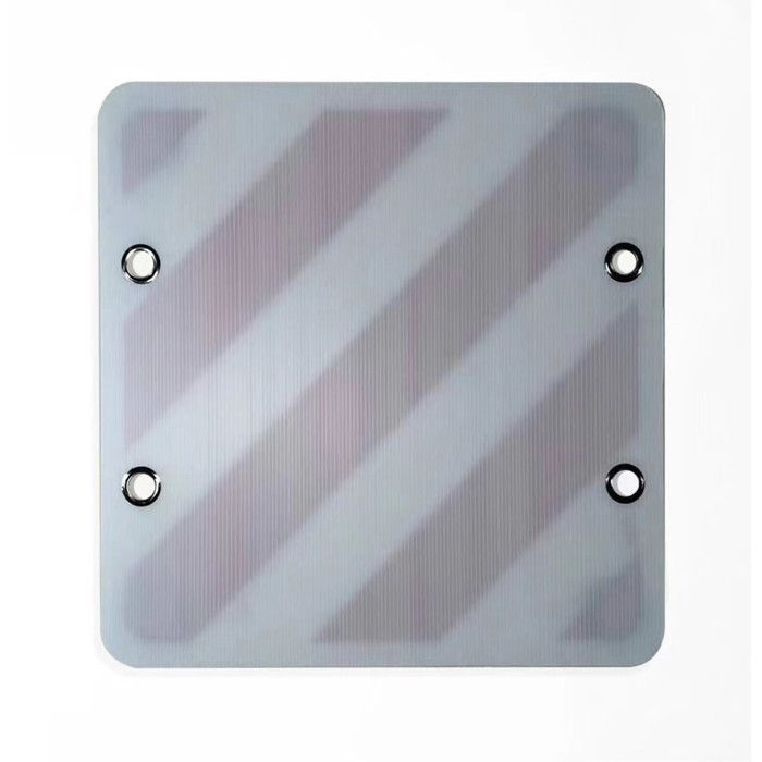 Rear warning sign - OPTIMA - 500 x 500 mm