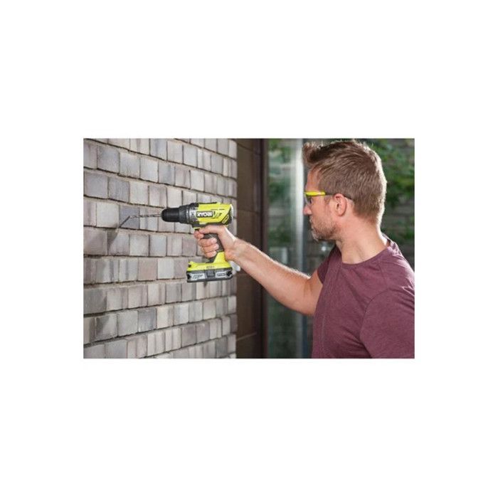Taladro/atornillador de impacto Ryobi ONE+ R18PD3-242S
