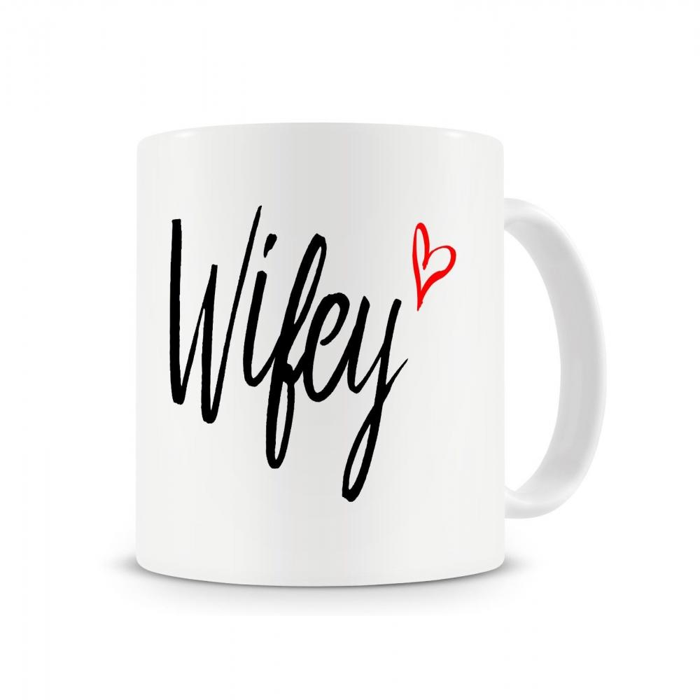 Tazza per moglie, tazze da matrimonio, regali per la moglie, tazze per anniversario con cucchiaino, regalo per coppie, marito