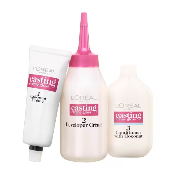 L'Oréal Paris Casting Crème Gloss 400 Middenbruin puspermanentā matu krāsa