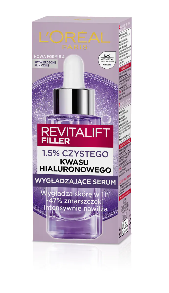 L’Oréal Paris De Revitalift Filler 1,5% HA Serum do twarzy