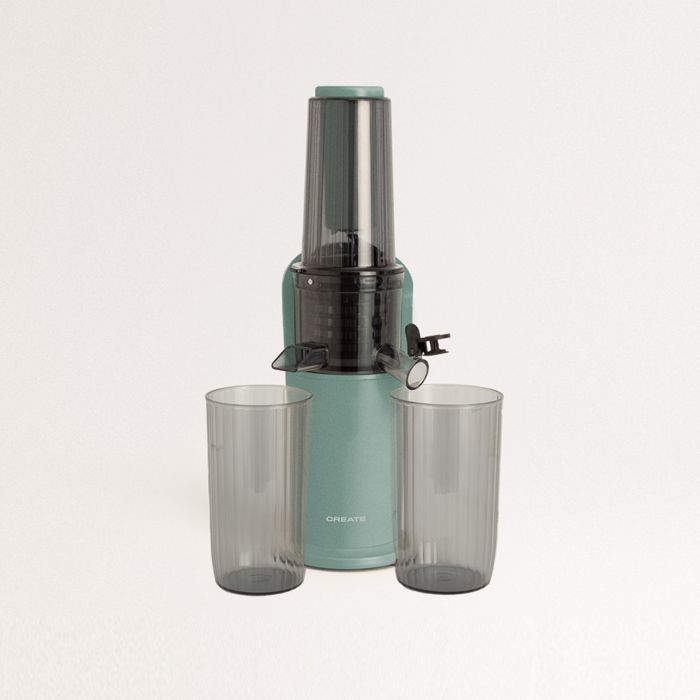 Extracteur de jus lent - Create - Mini - 150W - Fonction inverse - Compact