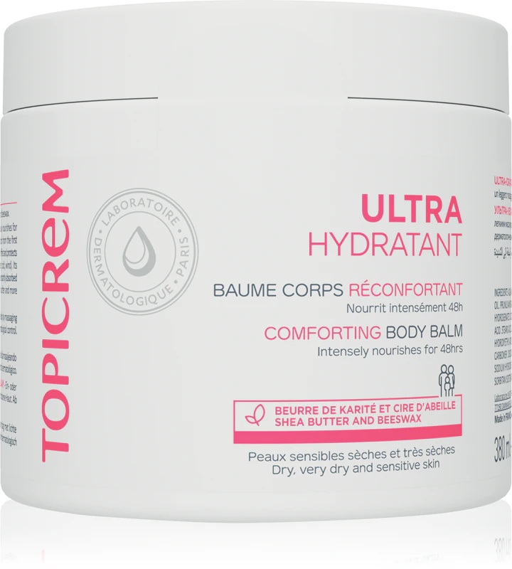 Topicrem UH BODY Comforting Body Balm mitrinošs ķermeņa balzams