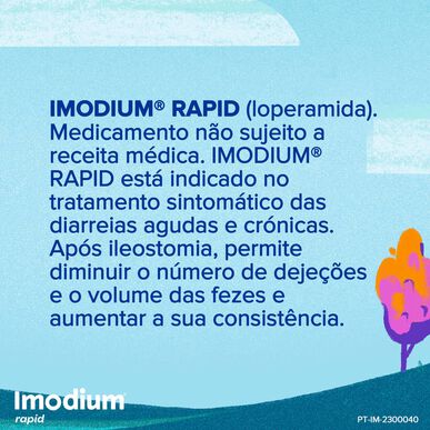 Imodium Snabbbehandling mot diarré 10 tabletter